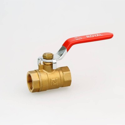 HX-1101 CE Certification Brass Female Thread Lockable Ball Valve